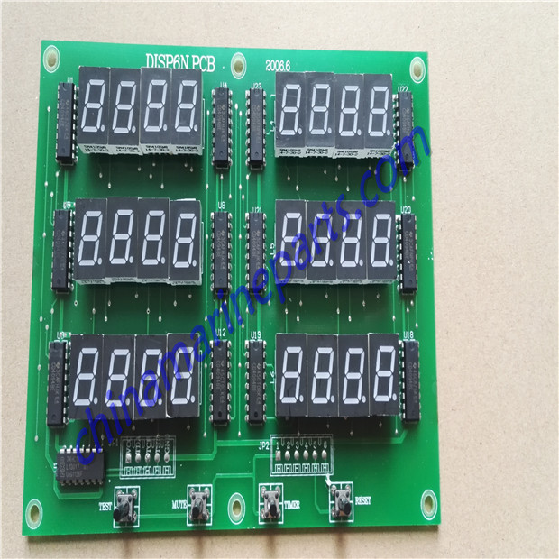 Diesel Engine ED212Y-DH02 Monitor  DISP6N PCB Board